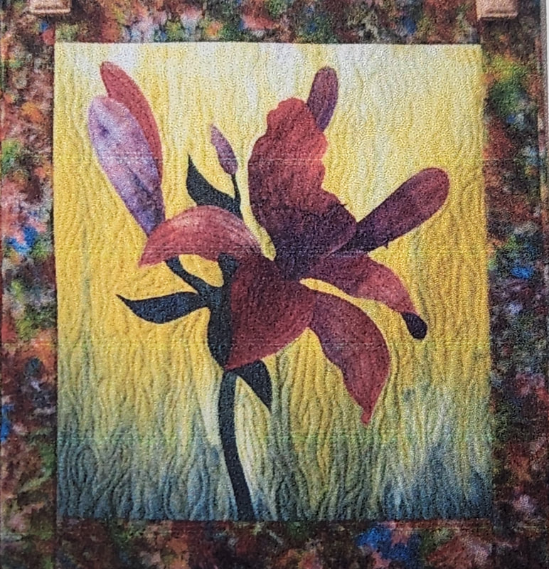 Purple Day Lily by Ellindale Wells